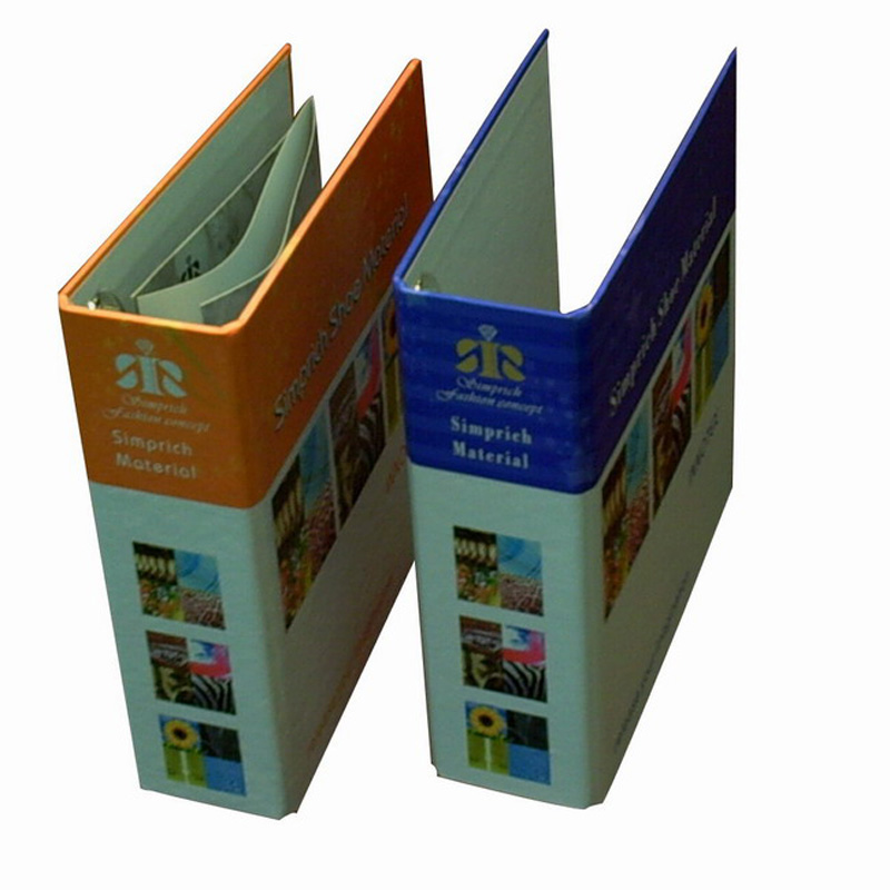 Colorful customized wholesale logo printing paper file folder cardboard folder
