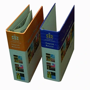 Colorful customized wholesale logo printing paper file folder cardboard folder